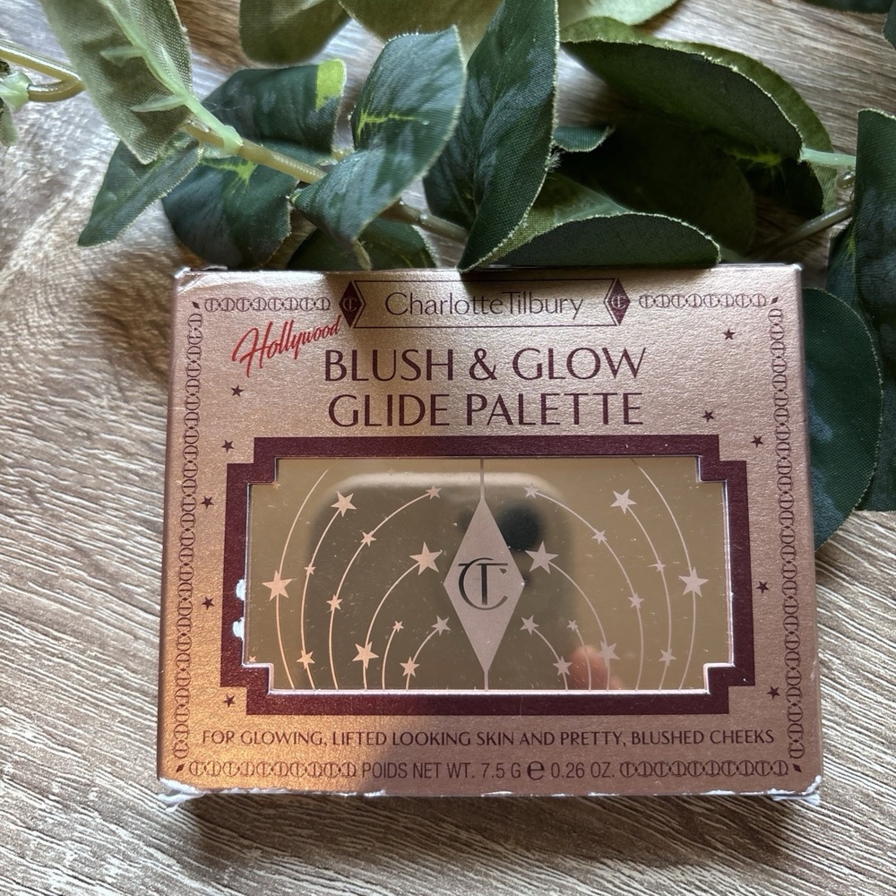 Charlotte Tilbury Blush & Glow Glide Palette Tan Deep/Dore-Fonce- NIB (4773D)